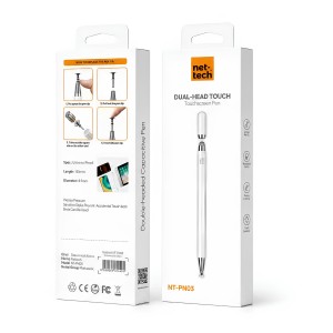 Nettech NT-PN03 Telefon Dokunmatik Kalem (Beyaz) NT-119311