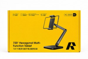 Rtako ZJ02S-02 Ev-Ofis-Okul Masaüstü Tablet Tutucu (Siyah) NT-119333