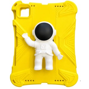 Nettech Samsung Galaxy A9 Plus X210 Uyumlu Maskot Seri Arka Koruma (Sarı) NT-117292