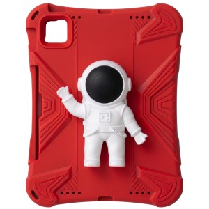 Nettech Apple iPad Mini 4 Uyumlu Maskot Seri Arka Koruma (Kırmızı) NT-117313