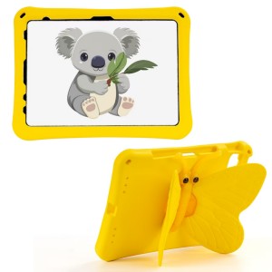 Nettech Apple iPad Mini Uyumlu Maskot Seri Arka Koruma (Sarı) NT-117360