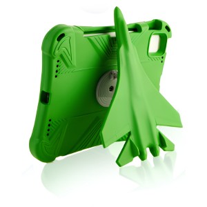 Nettech Apple iPad Mini Uyumlu Maskot Seri Arka Koruma (Yeşil) NT-117340