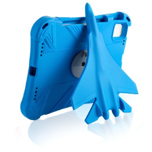Nettech Samsung Galaxy Tab A7 Lite SM-T220 Uyumlu Maskot Seri Arka Koruma (Mavi) NT-117332