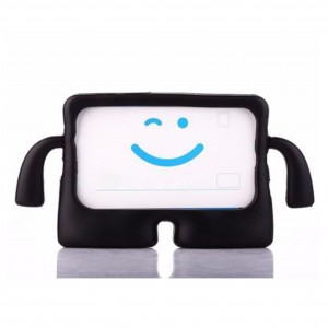 Nettech Samsung Galaxy A9 Plus X210 Uyumlu Standlı Smile Arka Koruma (Siyah) NT-117372