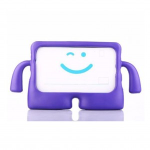 Nettech Samsung Galaxy A9 Plus X210 Uyumlu Standlı Smile Arka Koruma (Mor) NT-117371