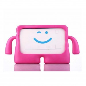 Nettech Samsung Galaxy A9 Plus X210 Uyumlu Standlı Smile Arka Koruma (Pembe) NT-117369