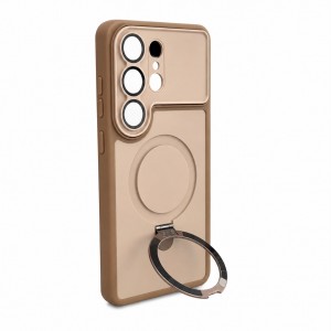 Nettech Samsung Galaxy S26 Ultra Uyumlu NT-N117 Magsafe Arka Koruma Kılıf (Gold) NT-117434
