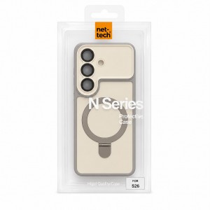 Nettech Samsung Galaxy S26 Ultra Uyumlu NT-N117 Magsafe Arka Koruma Kılıf (Beyaz) NT-117433