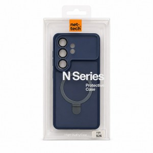 Nettech Samsung Galaxy S26 Ultra Uyumlu NT-N117 Magsafe Arka Koruma Kılıf (Mavi) NT-117432