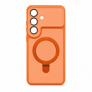 Nettech Samsung Galaxy S26 Uyumlu NT-N117 Magsafe Arka Koruma Kılıf (Turuncu) NT-117430