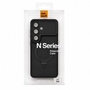Nettech Samsung Galaxy S26 Uyumlu NT-N117 Magsafe Arka Koruma Kılıf (Siyah) NT-117426