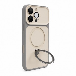 Nettech Apple iPhone 16 Pro Max Uyumlu NT-N117 Magsafe Arka Koruma Kılıf (Beyaz) NT-117418
