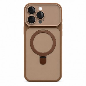 Nettech Apple iPhone 16 Pro Uyumlu NT-N117 Magsafe Arka Koruma Kılıf (Gold) NT-117414
