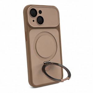 Nettech Apple iPhone 13 Uyumlu NT-N117 Magsafe Arka Koruma Kılıf (Gold) NT-117389