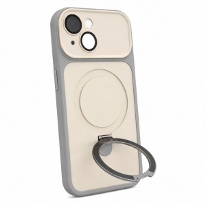 Nettech Apple iPhone 15 Uyumlu NT-N117 Magsafe Arka Koruma Kılıf (Beyaz) NT-117393