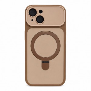 Nettech Apple iPhone 15 Uyumlu NT-N117 Magsafe Arka Koruma Kılıf (Gold) NT-117394