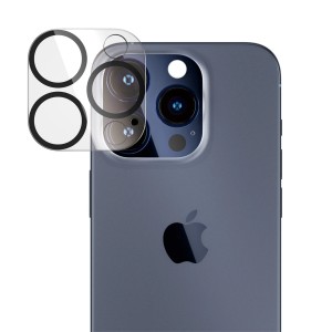 PanzerGlass Apple iPhone 15 Pro Uyumlu Şeffaf Çerçeveli Seri Kamera Cam Koruyucu (Şeffaf) NT-119336