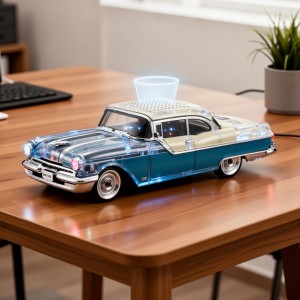Wster WS-598 Car Kablosuz Hoparlör - Speaker (Yeşil) NT-115942