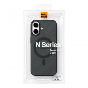 Nettech Apple iPhone 17 Uyumlu NT-N119 Magsafe Arka Koruma Kılıf (Lacivert) NT-117525