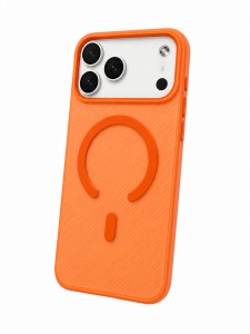 Nettech Apple iPhone 17 Pro Max Uyumlu NT-N119 Magsafe Arka Koruma Kılıf (Turuncu) NT-117531