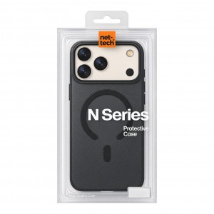 Nettech Apple iPhone 17 Pro Uyumlu NT-N119 Magsafe Arka Koruma Kılıf (Lacivert) NT-117529