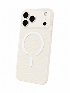 Nettech Apple iPhone 17 Pro Uyumlu NT-N119 Magsafe Arka Koruma Kılıf (Beyaz) NT-117527