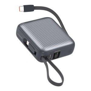 RealPower PB10KGR 22.5W 10000 MAh Taşınabilir Powerbank (Siyah) NT-119370