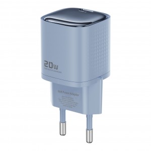 RealPower TCS20WWH GAN 20W 3000 mAh Type-C To Lightning Şarj Aleti (Gri) NT-119358