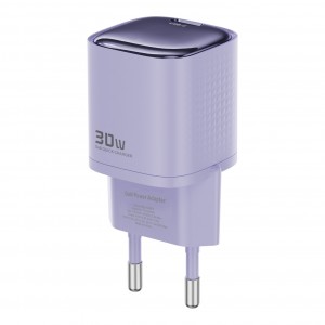 RealPower TCS30WWH GAN 30W 3000 mAh Type-C To Type-C Şarj Aleti (Mor) NT-119360