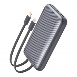 RealPower PB10KGR2 22.5W 10000 MAh Taşınabilir Powerbank (Siyah) NT-119371