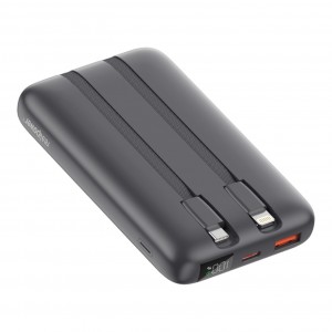 RealPower PB10KGR2 22.5W 10000 MAh Taşınabilir Powerbank (Siyah) NT-119371