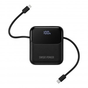 SwıısPower SP-31 22.5W 10000 MAh Taşınabilir Powerbank (Siyah) NT-119380