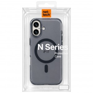 Nettech Apple iPhone 17 Uyumlu NT-N096 Şeffaf Seri Arka Koruma Kılıf (Mavi) NT-117255