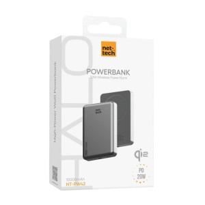 Nettech NT-PW42 20W PD 10000 MAh Magsafe Powerbank (Gri) NT-115646