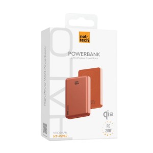 Nettech NT-PW42 20W PD 10000 MAh Magsafe Powerbank (Turuncu) NT-115645
