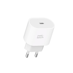 Nettech NT-HCH13 20W PD Şarj Aleti (Beyaz) NT-HCH13
