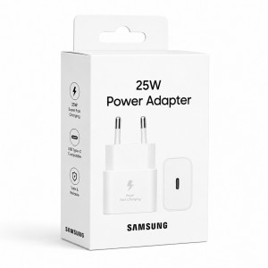 Samsung EP-T2510NBEGWW 25W Şarj Aleti (Beyaz) NT-108042