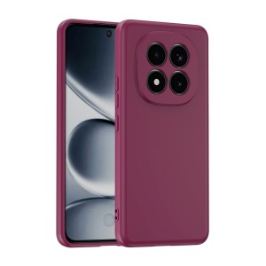 Nettech Xiaomi Redmi note 15 Uyumlu Nano Arka Koruma Kılıf (Mürdüm) NT-120515