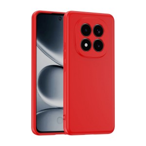 Nettech Xiaomi Redmi note 15 Uyumlu Nano Arka Koruma Kılıf (Kırmızı) NT-120513
