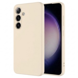 Nettech Samsung Galaxy A17 Uyumlu Nano Arka Koruma Kılıf (Krem) NT-120507
