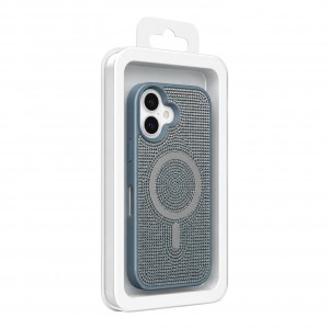 Nettech Apple iPhone 16 Uyumlu Taşlı Seri Arka Koruma Kılıf (Mavi) NT-119780
