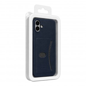 Nettech Samsung Galaxy A07 Uyumlu Cüzdan Arka Koruma Kılıf (Lacivert) NT-120560