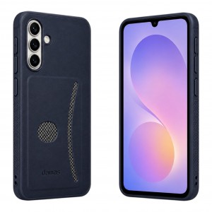 Nettech Samsung Galaxy A37 Uyumlu Cüzdan Arka Koruma Kılıf (Lacivert) NT-120552