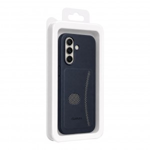 Nettech Samsung Galaxy A37 Uyumlu Cüzdan Arka Koruma Kılıf (Lacivert) NT-120552