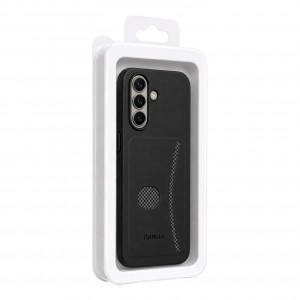 Nettech Samsung Galaxy A37 Uyumlu Cüzdan Arka Koruma Kılıf (Siyah) NT-120550