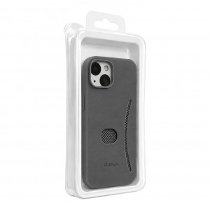 Nettech Apple iPhone 13 Uyumlu Cüzdan Arka Koruma Kılıf (Gri) NT-120543