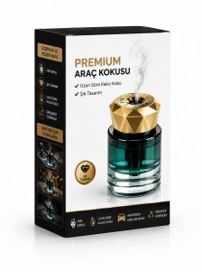 Castu CZ02 Araç içi Şarj Edilebilir Araç İçi Koku Makinesi (Turuncu) NT-118032