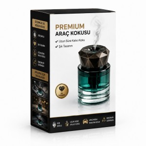 Castu CZ02 Araç içi Şarj Edilebilir Araç İçi Koku Makinesi (Gri) NT-118033