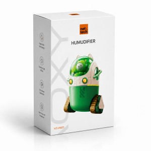 Nettech NT-HN01 Ev-Ofis-Okul Ortam Nemlendirici (Yeşil) NT-115400