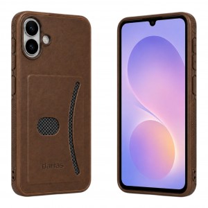 Nettech Apple iPhone 17 Uyumlu Cüzdan Arka Koruma Kılıf (Gold) NT-120532